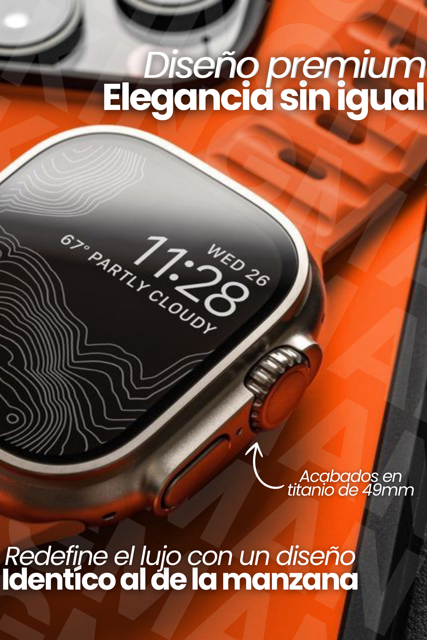 Pack SmartWatch Ultra™ 9 PRO – Potencia, Salud y Deporte en tu Muñeca