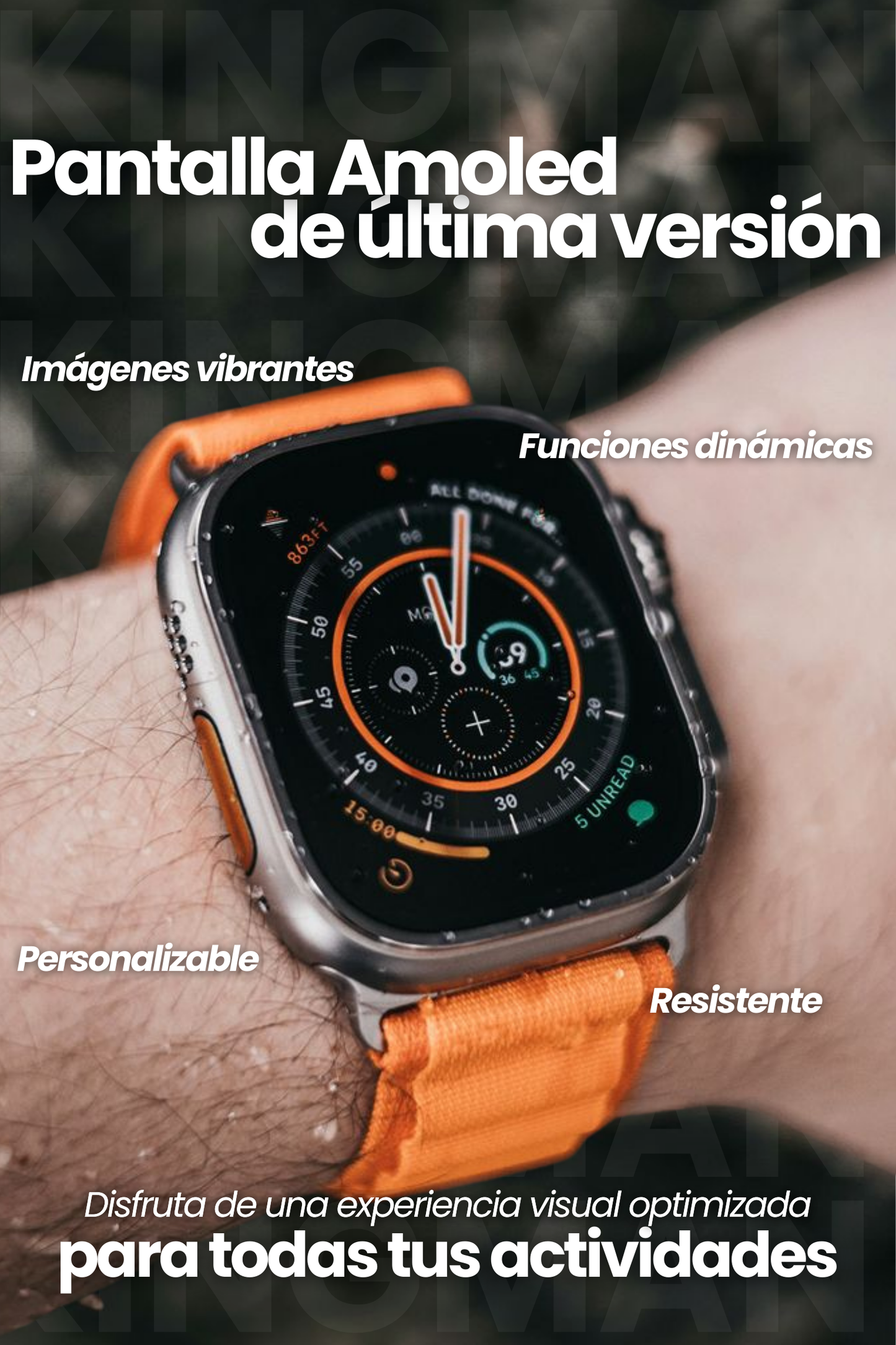 Pack SmartWatch Ultra™ 9 PRO – Potencia, Salud y Deporte en tu Muñeca