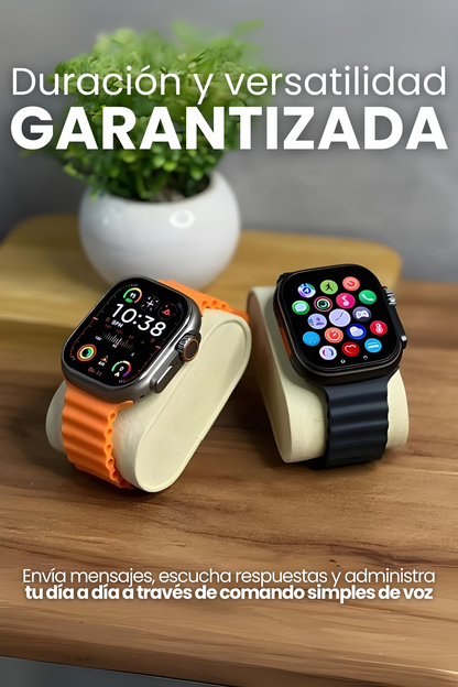 Pack SmartWatch Ultra™ 9 PRO – Potencia, Salud y Deporte en tu Muñeca