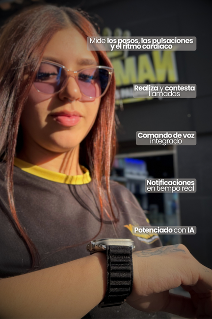 Pack SmartWatch Ultra™ 9 PRO – Potencia, Salud y Deporte en tu Muñeca