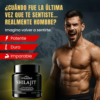 Resina Shilajit de VITALWOLD - Recupera tu Vitalidad "Oferta 2x1"