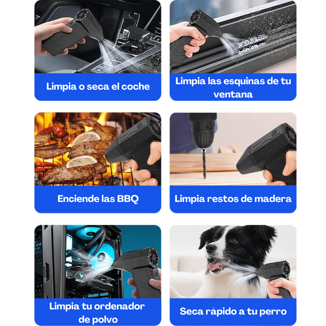 AirJet Pro™ - Mini Soplador De Alta Potencia