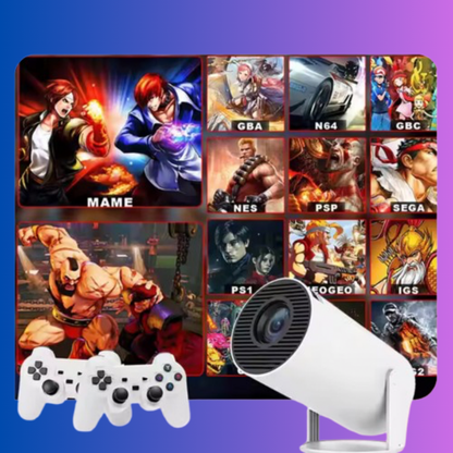 Proyector M300 Max Con 10.000 Juegos y 2 mandos de Regalo