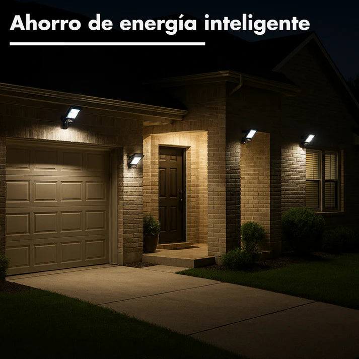 Oferta Pack de 4 focos solar con sensor de 30w "Oferta Liquidación"