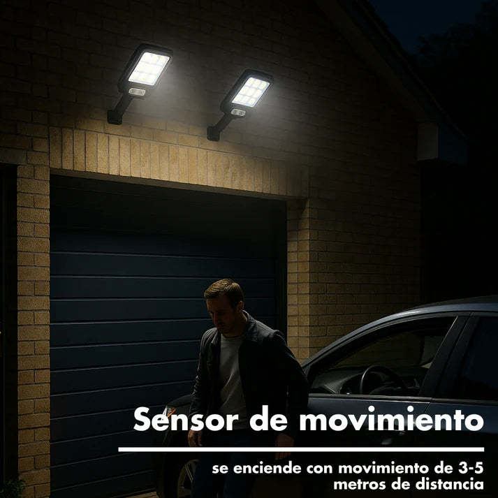 Oferta Pack de 4 focos solar con sensor de 30w "Oferta Liquidación"