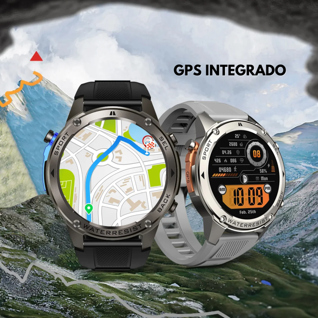 Smartwatch DM56 GPS Integrado + Protector de pantalla Gratis