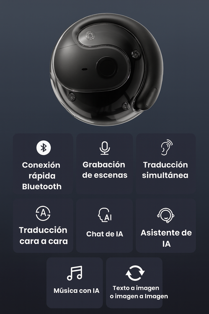 VIORA X15 PRO  - Auriculares de traducción AI