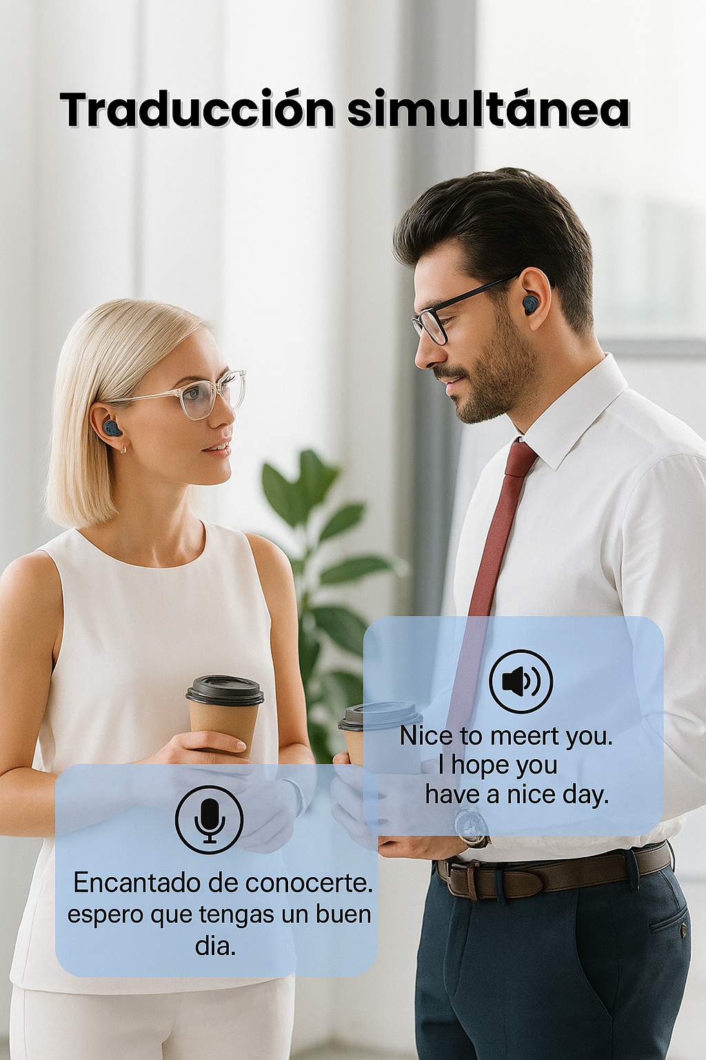 VIORA X15 PRO  - Auriculares de traducción AI