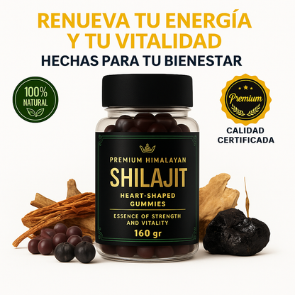 Gommies Shilajit x30 - Recupera tu Vitalidad "Oferta 2x1"