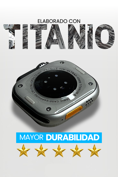 Pack SmartWatch Ultra™ 9 PRO – Potencia, Salud y Deporte en tu Muñeca