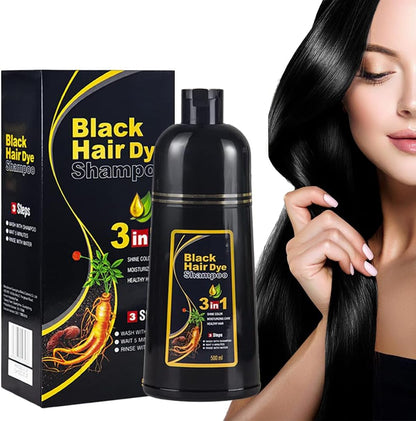 Champú Anti-Canas HairDye™ – Recupera tu color | Pack 2x100ml o 500ml Familiar