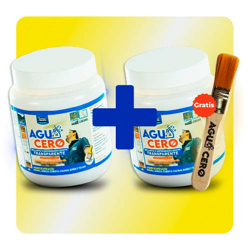 Agua Cero - Impermeabilizante anti-fugas 1+1 GRATIS