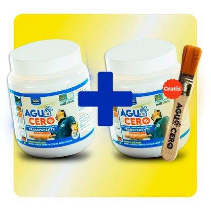 Agua Cero - Impermeabilizante anti-fugas 1+1 GRATIS