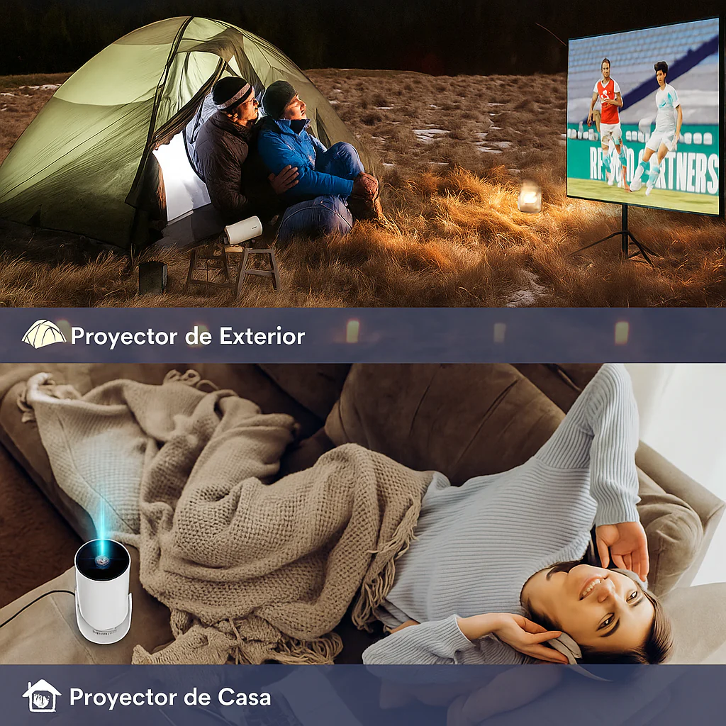 PROYECTOR HY300 PRO FULL HD - 🎬 VIVE EL CINE EN CASA: NOCHES ÚNICAS